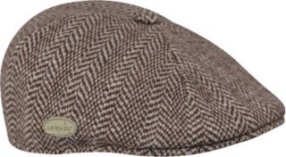 Mens Kangol Herringbone 507   Brown Hats