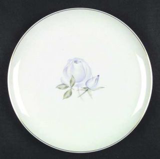 Thomas Blue Rose (Gold Trim, #2008) Dinner Plate, Fine China Dinnerware   Blue R