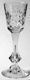 Tiffin Franciscan Deauville Cordial Glass   Stem #17711, Cut