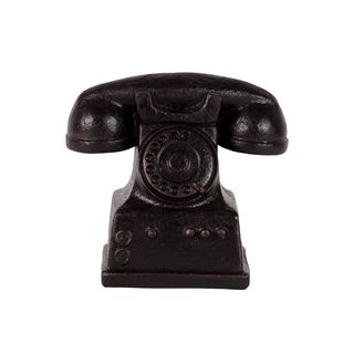 Resin Telephone (8 inches x5 inches x7 inchesHFor decorative purposes onlyDoes not hold water ResinSize 8 inches x5 inches x7 inchesHFor decorative purposes onlyDoes not hold water)
