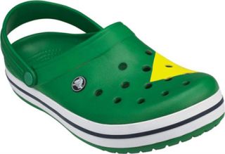 Crocs Crocband Nation Brazil   Kelly Green/White Casual Shoes