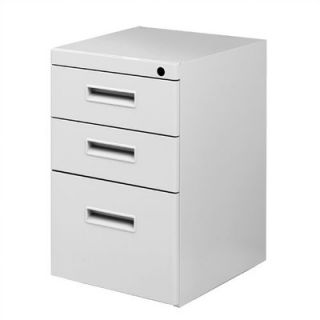 Great Openings Freestanding Pedestal with Two Box Drawers and One File Drawer