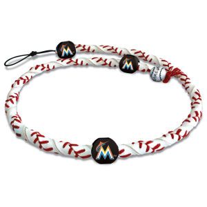 Miami Marlins Game Wear Frozen Rope Necklace