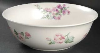 Pfaltzgraff Cape May 10 Round Vegetable Bowl, Fine China Dinnerware   Pink Flor