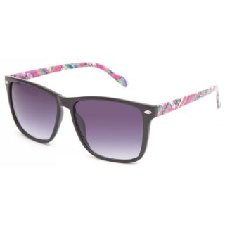 Nika Sunglasses Black/Multi One Size For Women 235320969