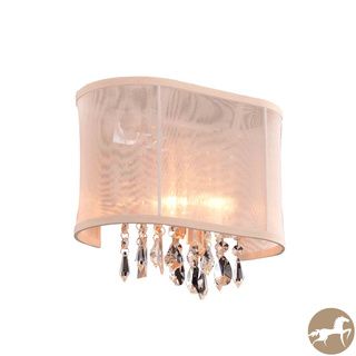Christopher Knight Home Bienne Royal Cut Crystal And Chrome 1 light Wall Sconce (Crystal and aluminumFinish ChromeNumber of lights One (1)Requires one (1) 60 watt max bulb (not included)Bulb type E12, 110V 125VDimensions 11 inches length x 11 inches w