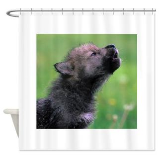  Wolf Cub Shower Curtain  Use code FREECART at Checkout
