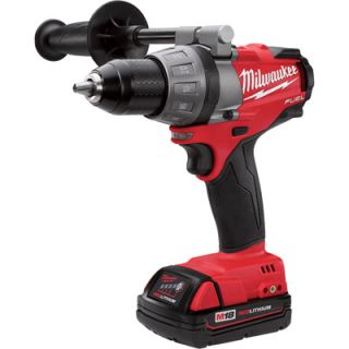 Milwaukee M18 Fuel Drill/Driver Kit   1/2in. Chuck, M18 Compact RedLithium