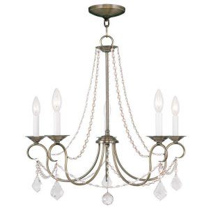 LiveX Lighting LVX 6515 01 Pennington Chandelier