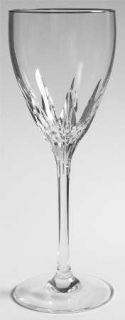 Lenox Firelight Platinum Wine Glass   Statuesque Shape,   Platinum Trim