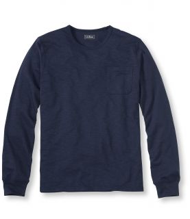Lakewashed Long Sleeve Crew, Slightly Fitted