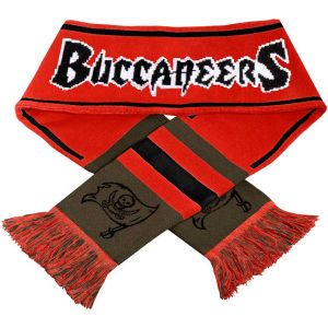 Tampa Bay Buccaneers Forever Collectibles 2013 Wordmark Acrylic Knit Scarf