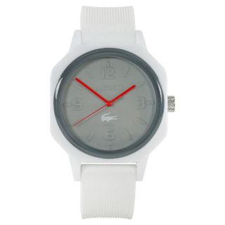 Lacoste 80th Unexpected Watch Silver and White