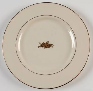 Fine Arts Heirloom Salad Plate, Fine China Dinnerware   Gold Roses In Center