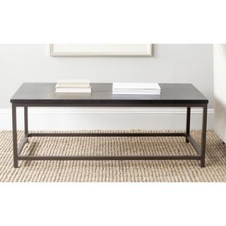 Safavieh Alec Distressed Black Coffee Table (Distressed blackMaterials Pine woodDimensions 17.7 inches high x 48 inches wide x 24 inches deepThis product will ship to you in 1 box.Assembly required )