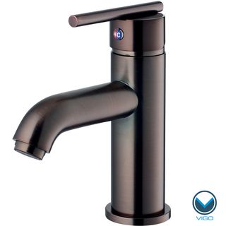 Vigo Setai Single Handle Bathroom Faucet In Oil Rubbed Bronze