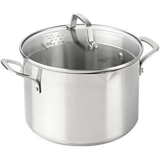 Calphalon Classic 6 qt. Stainless Steel Stock Pot with Lid, Stainless Steel