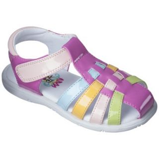 Toddler Girls Rachel Shoes Summertime Sandals   Fuchsia 7