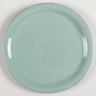 Vietri (Italy) Fantasia Light Blue (Solid Color) Dinner Plate, Fine China Dinner