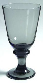 Libbey   Rock Sharpe Nova Black Water Goblet   Smoke Bowl,Black Stem & Foot