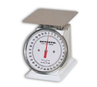 Detecto Petite Top Loading Counter Scale w/ 6 in Dial, 32 x .25 oz Capacity