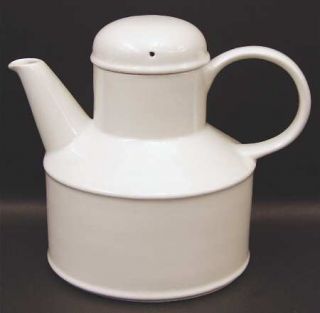 WR Midwinter Stonehenge White Teapot & Lid, Fine China Dinnerware   Stonehenge,A