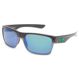 Twoface Sunglasses Polished Black/Jade Iridium One Size For Men 240493100