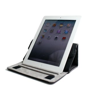 Kroo Leather Tablet Case With Kickstand Of Ipad 2/3/4 and 9 Inch Tablets