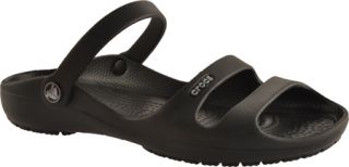 Womens Crocs Cleo II   Black/Black Casual Shoes