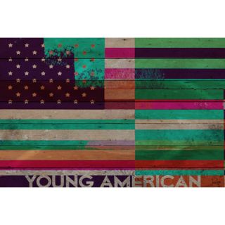 Jen Lee Art Young American Reclaimed Wood   Douglas Fir Art A1389 DF Size 22