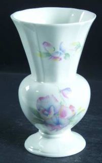 John Aynsley Little Sweetheart Thistle Vase, Fine China Dinnerware   York Shape,