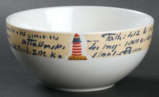 Thomson By The Sea Soup/Cereal Bowl, Fine China Dinnerware   Lighthouse, Sailboa