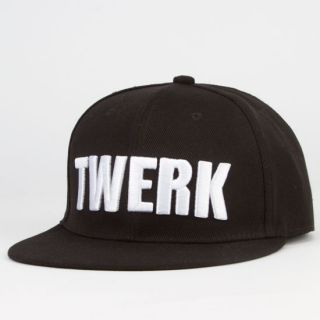 Twerk Womens Snapback Hat Black One Size For Women 234672100