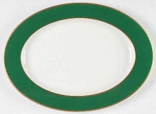 Mikasa Ming Green 17 Oval Serving Platter, Fine China Dinnerware   Cathy Hardwi