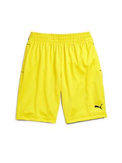 Puma Active Toddlers & Little Boys Performance Shorts   Yellow