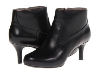 Rockport Seven to 7 Low Plain Bootie Womens Zip Boots (Black)