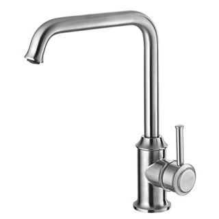 Fde500ss Deco Series Single Handle Kitchen Faucet (Stainless Steel)