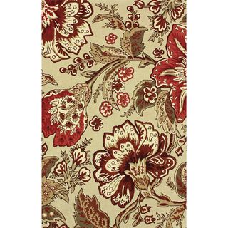 Nuloom Handmade Floral Multi Wool Rug (76 X 96) (MultiPattern FloralTip We recommend the use of a non skid pad to keep the rug in place on smooth surfaces.All rug sizes are approximate. Due to the difference of monitor colors, some rug colors may vary s