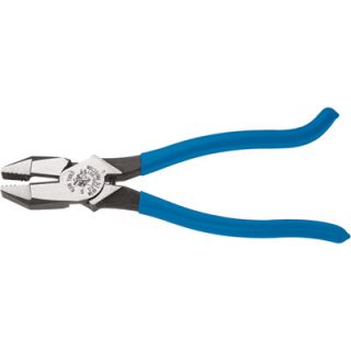 Klein Tools High Leverage Ironworkers Side Cutting Pliers   2000 Series, 9in.,