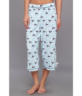 Karen Neuburger Fashionista Crop Pant Womens Pajama (Blue)