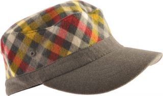 Childrens Kangol Mini Checks Army Cap   Dark Flannel Hats