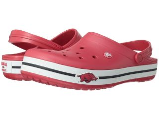 Crocs Crocband Collegiate Clogs Clog Shoes (Pink)