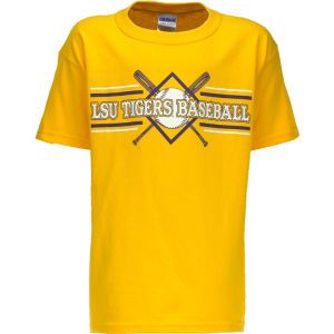 LSU Tigers NCAA Youth Baseball Diamond Bats T Shirt