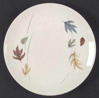 Franciscan Autumn Salad Plate, Fine China Dinnerware   Fall Colored Leaves,Speck