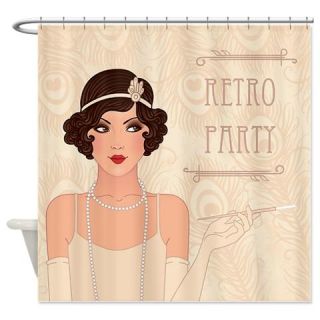  Charleston Retro Party Shower Curtain  Use code FREECART at Checkout