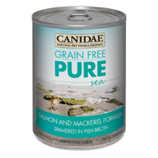 Grain Free Pure Sea Salmon & Mackerel Canned Dog Food, Case of 12, 13 oz.