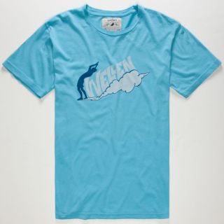 Throwback Mens T Shirt Sky Blue In Sizes Small, X Large, Large, Medium F