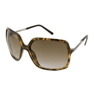 Kenneth Cole Reaction Womens Kc1211 Rectangular Tortoise Sunglasses