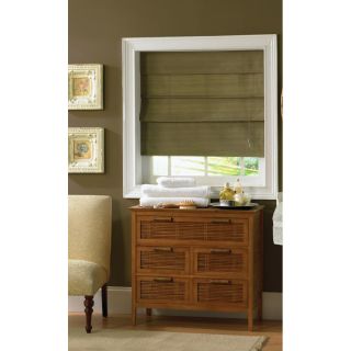 Thyme Thermal Fabric Roman Shade (Thyme color fabricMaterials Polyester Energy saving Light filtering provides privacy and energy efficient insulation qualities Dimensions 23 inches wide x 72 inches long, 27 inches wide x 72 inches long, 31 inches wide