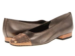 Vaneli FC 313 Squama Womens Dress Flat Shoes (Bronze)